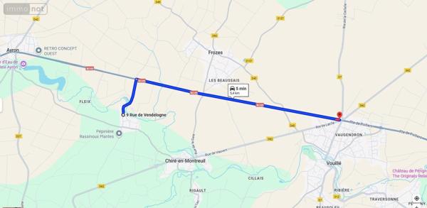 Terrain à Batir à vendre à Chiré-en-Montreuil dans la Vienne (86190), ref : L1955