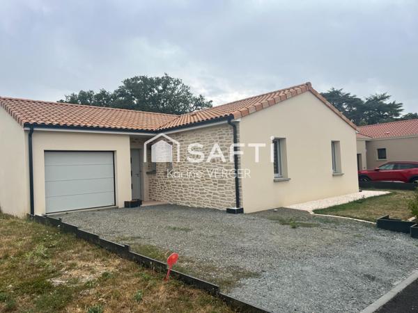 Plain-pied 2023 - 3 chambres - centre de Chemillé