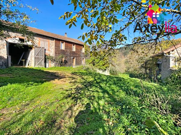 Saint-Bonnet-des-Quarts (42310) A VENDRE - SAINT-BONNET-DES-QUARTS - CORPS DE FERME SUR 2,5 HECTARES DE TERRAIN