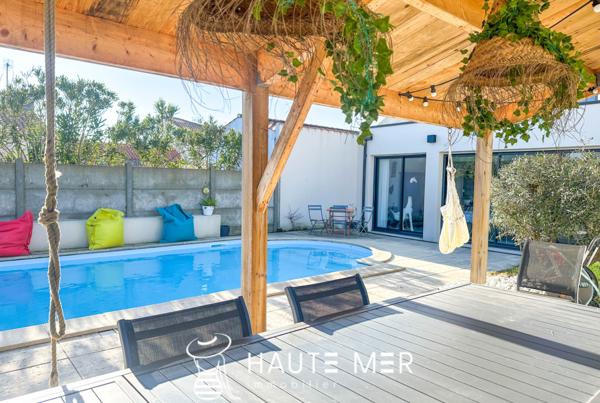 HIPPOCAMPE – Villa T8 de 254 m2 à 1 km d’Arago et de la plage