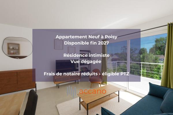 Résidence intimiste avec vues dégagées