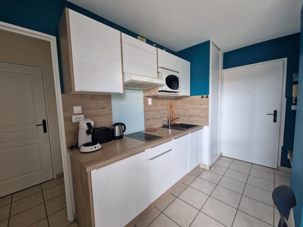 T1 meublé 26.72 m² avec terrasse + Parking