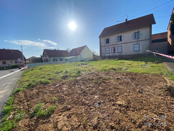 3%.COM TERRAIN à Construire 3.64 ares KIENHEIM Centre Truchtersheim (67370)