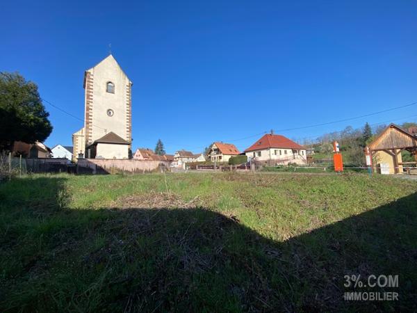 3%.COM TERRAIN à Construire 3.64 ares KIENHEIM Centre Truchtersheim (67370)