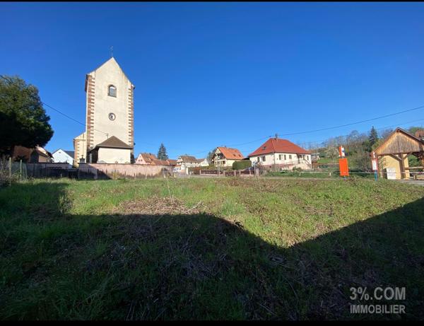 3%.COM TERRAIN à Construire 3.64 ares KIENHEIM Centre Truchtersheim (67370)