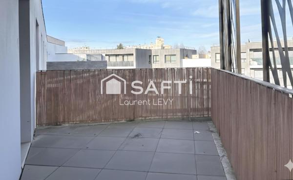 Beau 2 pièces de 2021, 46 m2, terrasse, parking