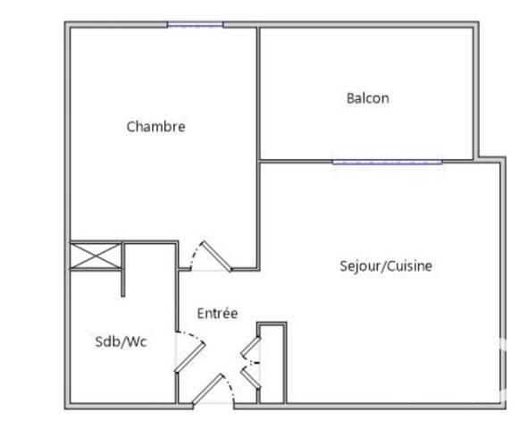 Appartement à vendre 2 pièces 43 m² Saint-Priest