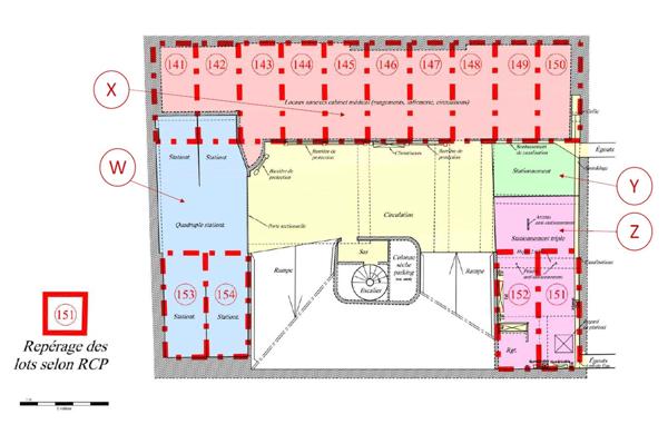 Bureaux à vendre Paris 14 - 390 m² en RDC et sous-sol avec patio privatif, excellente accessibilité