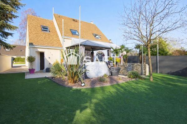 Maison contemporaine 2023 – 5 chambres – spa & jacuzzi à 5 mns de Houdan