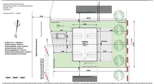 Terrain VIABILISÉ Villebon-sur-Yvette 258m2