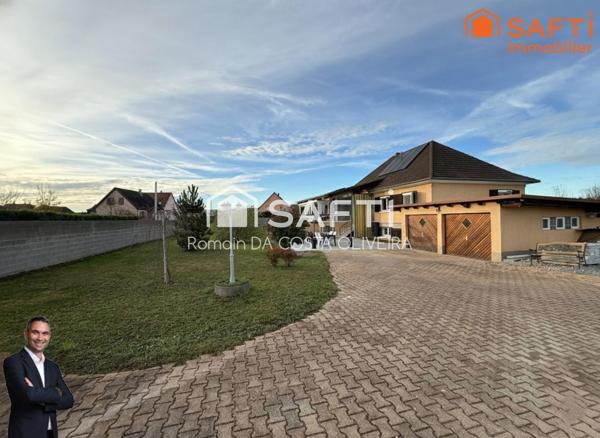 Superbe maison de 7 pièces sur 16.11 ares de terrain, quartier calme et résidentiel.