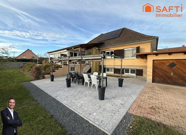 Superbe maison de 7 pièces sur 16.11 ares de terrain, quartier calme et résidentiel.