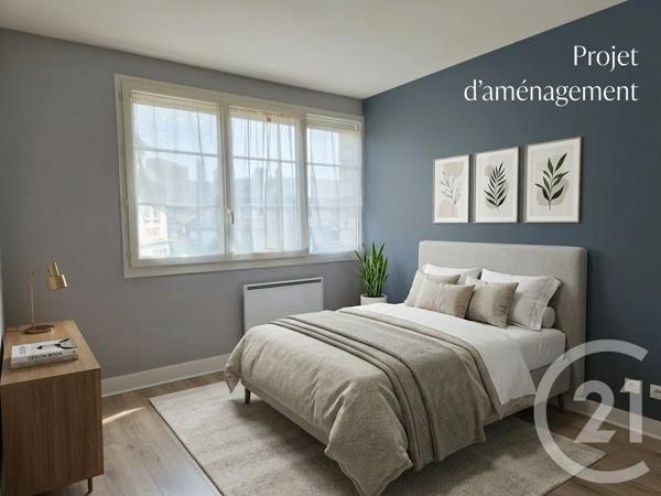 Appartement T3 à vendre  3 pièces - 55,66 m 2   LISIEUX  - 14