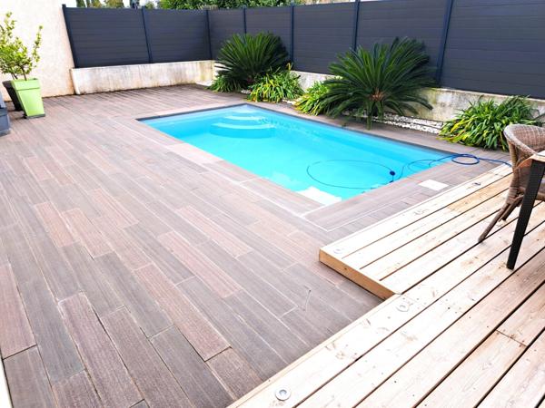 MAXIMIN LA STE BAUME (83) Magnifique villa contemporaine de 5 pièces , terrasses , jardin avec piscine