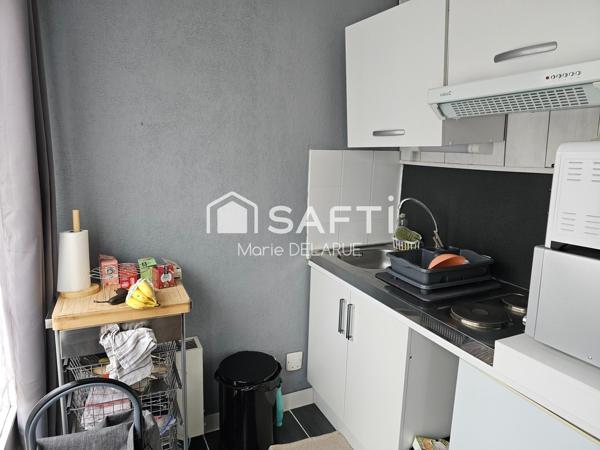 COMPIÈGNE – Studio meublé et loué | Investissement locatif clé en main