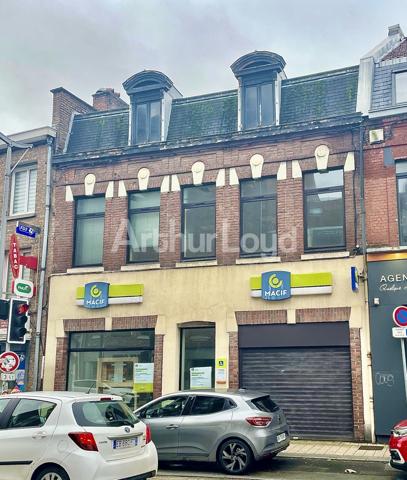 Bureaux à vendre Lomme - 230 m² lumineux avec visibilité exceptionnelle et patio privatif