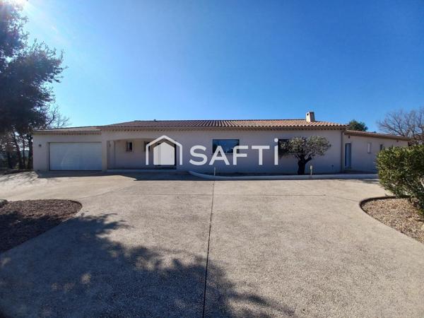 Villa T6 de 205 m² avec vue exceptionelle, une piscine et un garage de 50 m².