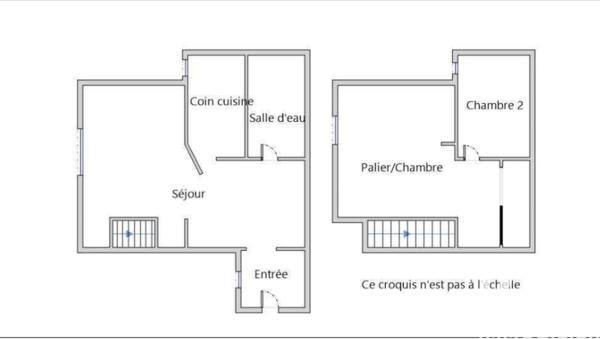 Appartement à vendre 2 pièces 52 m² Bonneuil-sur-Marne