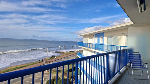 THARON-PLAGE Dernier étage - Terrasse avec vue panoramique mer
