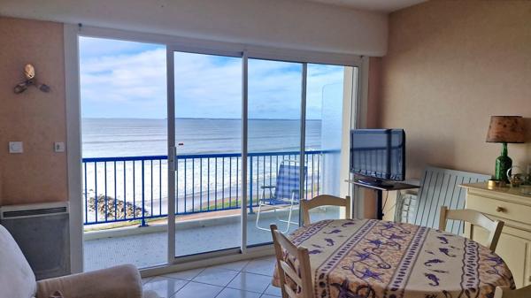 THARON-PLAGE Dernier étage - Terrasse avec vue panoramique mer