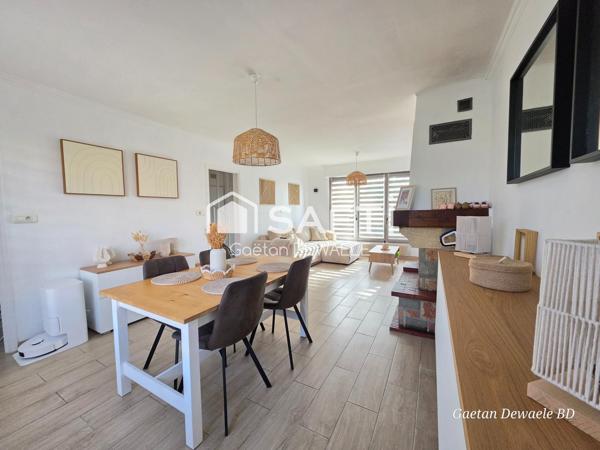 Maison  3 chambres avec garage et jardin