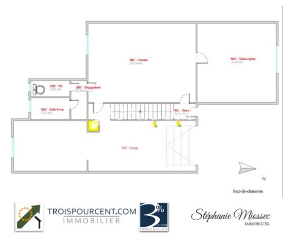 Maison 3 pièce(s) 2 chambre(s) 65.42 m²