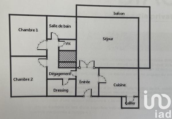 Appartement à vendre 3 pièces 66 m² Plaisir