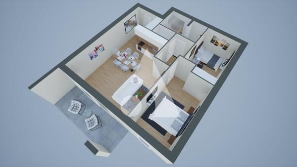Appartement 3 pièces 65 m2