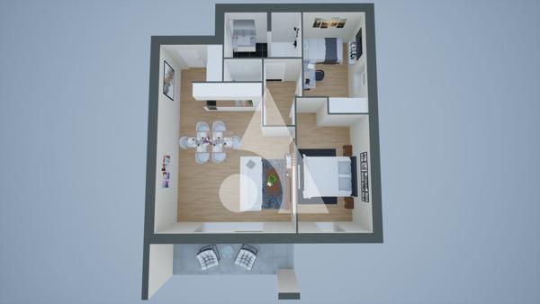 Appartement 3 pièces 65 m2