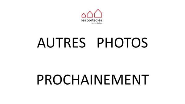 Maison 68m² hab, cuisine, séjour, 3 ch + garage + s/sol sur 582 m². 83 000 €