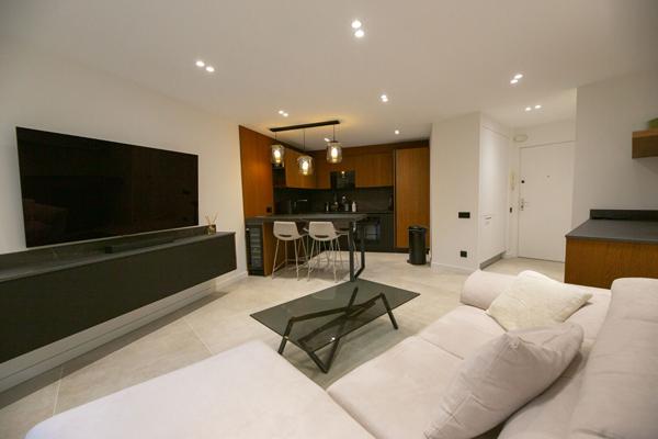 Appartement 2 pièce(s) d'exception en rez de jardin