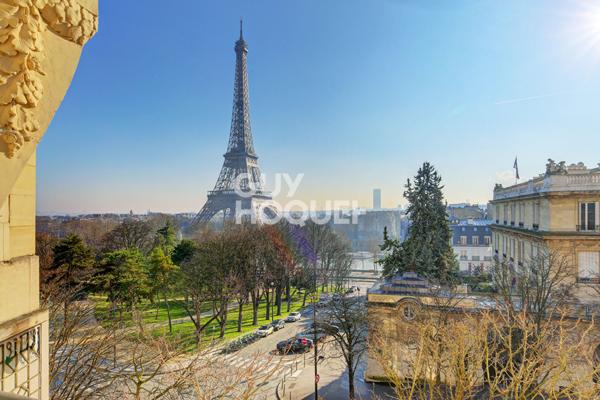 Paris XVI, Appartement d'exception, très haut standing, face Tour Eiffel