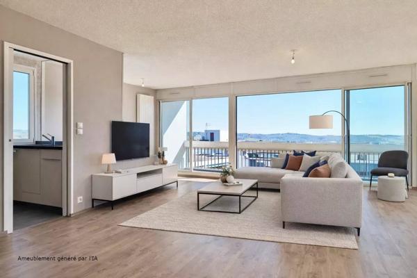 Appartement T5 - ascenseur - garage -balcon