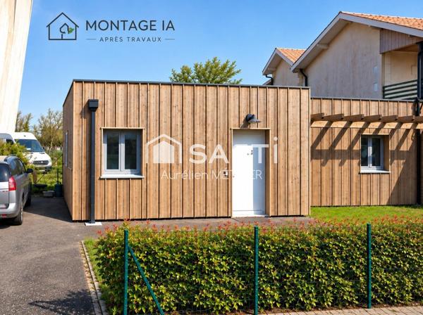 Une maison contemporaine au cœur de Gujan-Mestras
