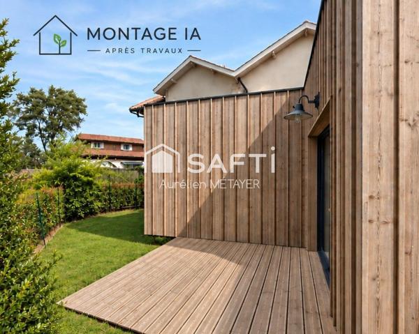 Une maison contemporaine au cœur de Gujan-Mestras