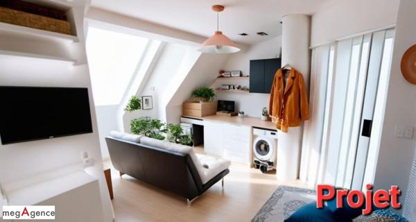 Appartement à FOUGERES, 35300 - 1 pièce 16m²