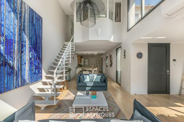 Loft confidentiel avec jardin, à deux pas du Bassin