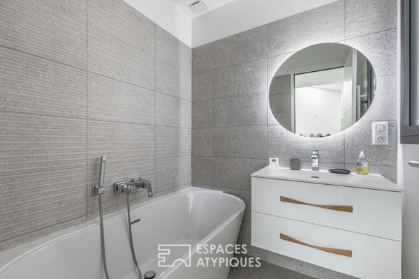 Loft confidentiel avec jardin, à deux pas du Bassin