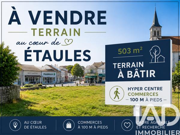 Terrain à vendre 503 m² Étaules