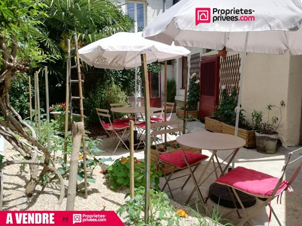 Local commercial et appartement - 110 m² - centre ville de Selles sur Cher