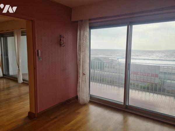 Appartement familial face mer à rénover/QUARTIERS GRANDS HÔTELS 