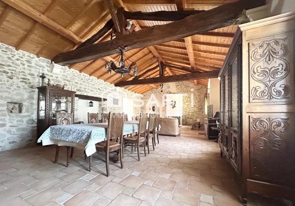 Charmante maison en pierres en plein centre ville