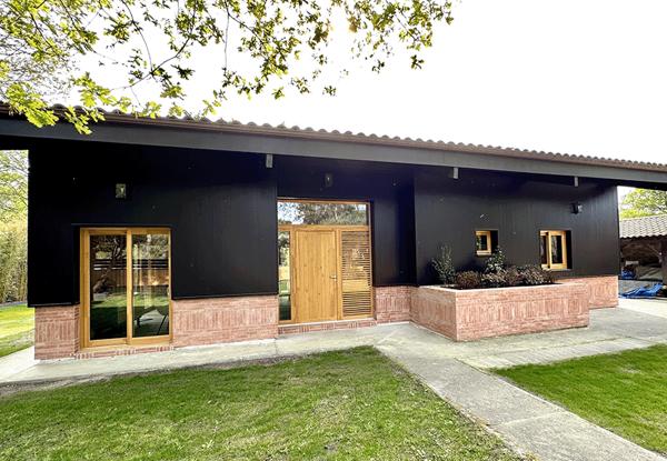 Cap Ferret, plage de Grand Piquey, superbe girolle rénovée, 190 m2, 5 chambres, piscine, sur beau terrain de 1112 m2