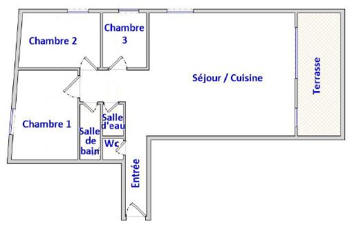 Appartement à vendre 4 pièces 86 m² Clichy