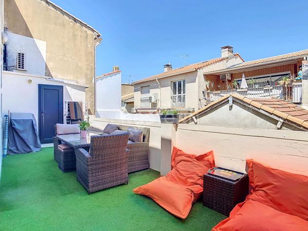 LE GRAU DU ROI - MAISON P4 EN TRÉS BON ÉTAT VUE MER - SECTEUR CENTRE VILLE