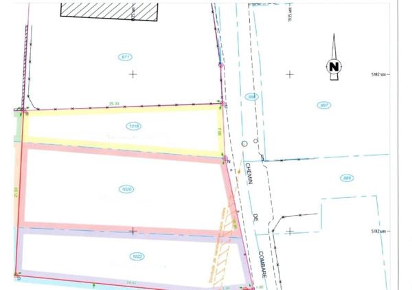 Vente / Terrain constructible à Mûres (74540)