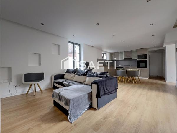 3 chambres, une cour, un garage, tout pour plaire