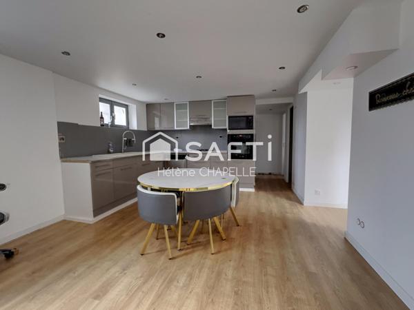 3 chambres, une cour, un garage, tout pour plaire