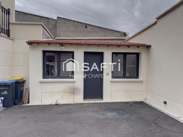 3 chambres, une cour, un garage, tout pour plaire