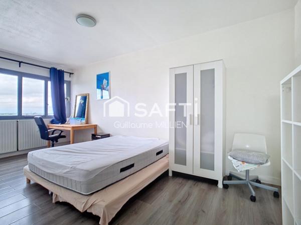 T4 87m² métro Mairie de Mons